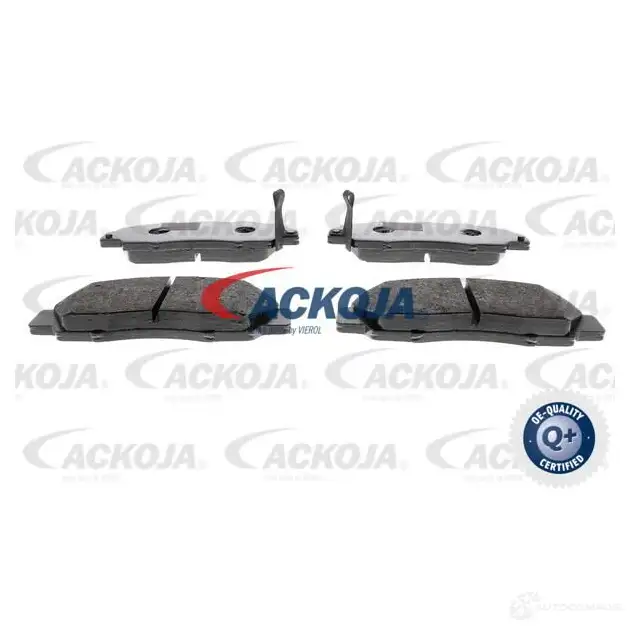 Тормозные колодки, комплект ACKOJA 1437287261 TRG1 52 a260025