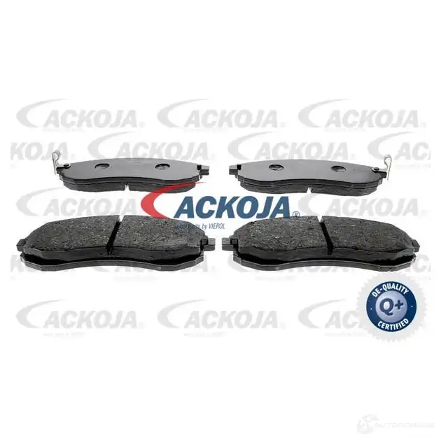 Тормозные колодки, комплект ACKOJA a370016 4062375085590 1424779241 J YN1THB изображение 0