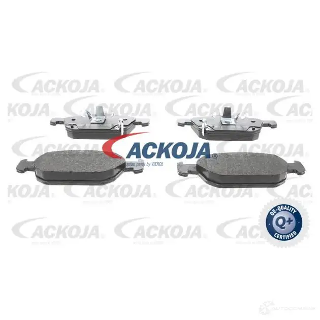 Тормозные колодки, комплект ACKOJA 1437287262 MVL 8UZI a260246