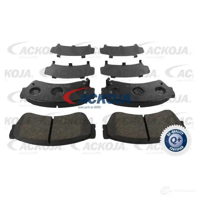 Тормозные колодки, комплект ACKOJA L6 Q46C 1424779218 a320065 4062375085422