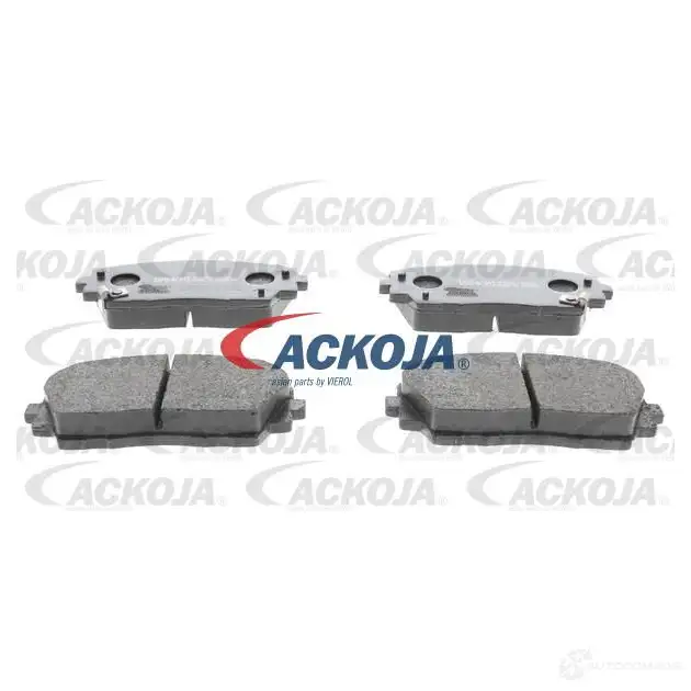 Тормозные колодки, комплект ACKOJA a532101 0T4C 6MN 4046001917356 1424641678