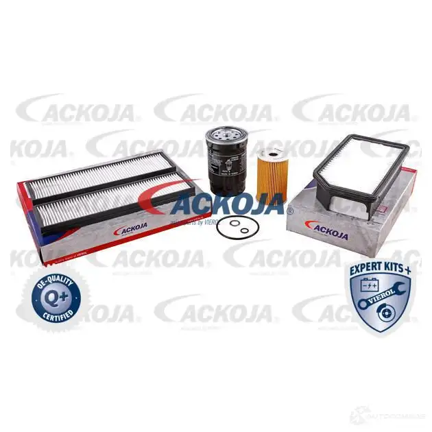 Комплект фильтров ACKOJA 4046001369179 0IKC M 1424372371 a522010