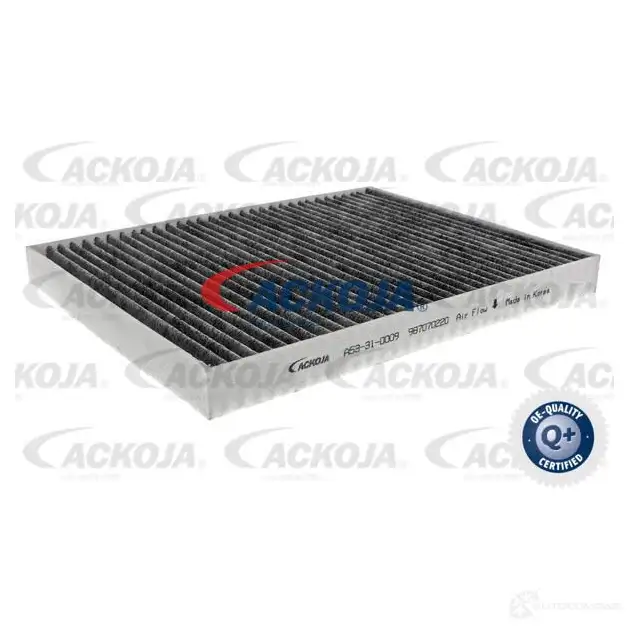 Салонный фильтр ACKOJA K6 WQ1NB 4046001811739 a53310009 1424313007 изображение 1