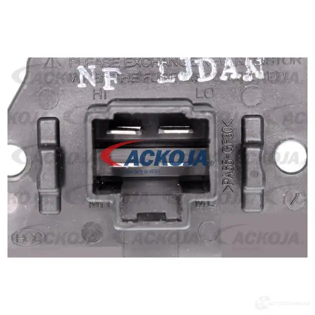 Сопротивление вентилятора салона ACKOJA 4062375074099 1424312969 JGIG8 AI a52790005 изображение 1