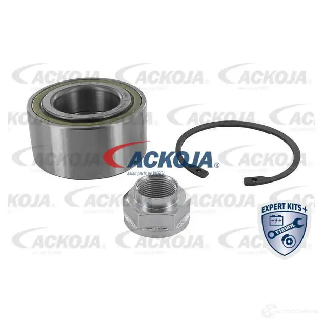 Подшипник ступицы колеса, комплект ACKOJA 1438026521 R1A RTC a260070 изображение 0
