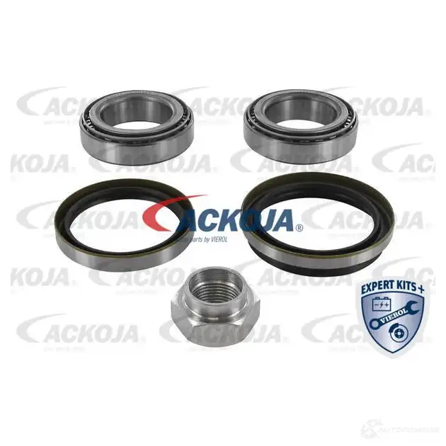 Подшипник ступицы колеса, комплект ACKOJA 4062375071838 O W6ZAG a320102 1424672236 изображение 0