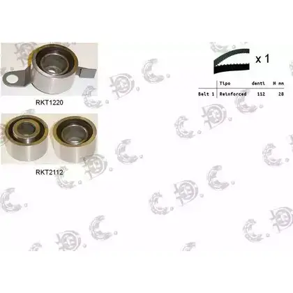 Комплект ремня ГРМ REPKIT 1194459724 ASTK0957 RKTK0957 04.51 46