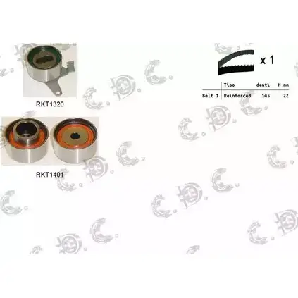 Комплект ремня ГРМ REPKIT 0 4.5189 ASTK1000 RKTK1000 1194459812