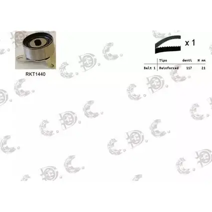 Комплект ремня ГРМ REPKIT ASTK1013 RKTK1013 1194459838 04.5 202