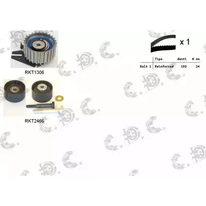 Комплект ремня ГРМ REPKIT ASTK1146 RKTK1146 04.53 35 1194460150