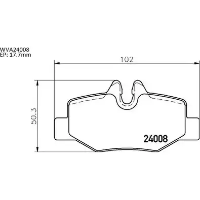 Тормозные колодки, дисковые, комплект AUTOMOTOR FRANCE 1194461040 LSY57 24 008 PBP6210