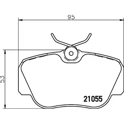 Тормозные колодки, дисковые, комплект BELACO 01PG3K BC669 1194463099 2 1055 изображение 0