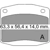 Тормозные колодки, дисковые, комплект VEMA WWR7M 2 0391 831400 1194463770