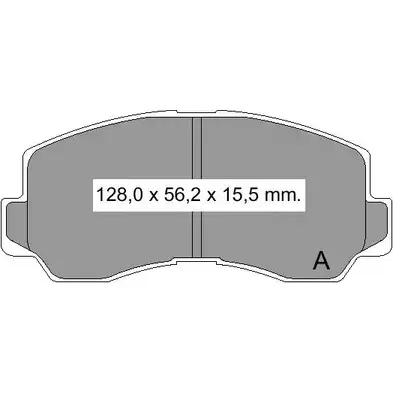 Тормозные колодки, дисковые, комплект VEMA 1PR6JJ 20 047 834910 1194464254 изображение 0