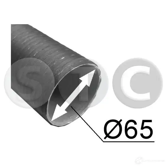 Воздушный патрубок STC 3802605 t402211 6TTY TSY