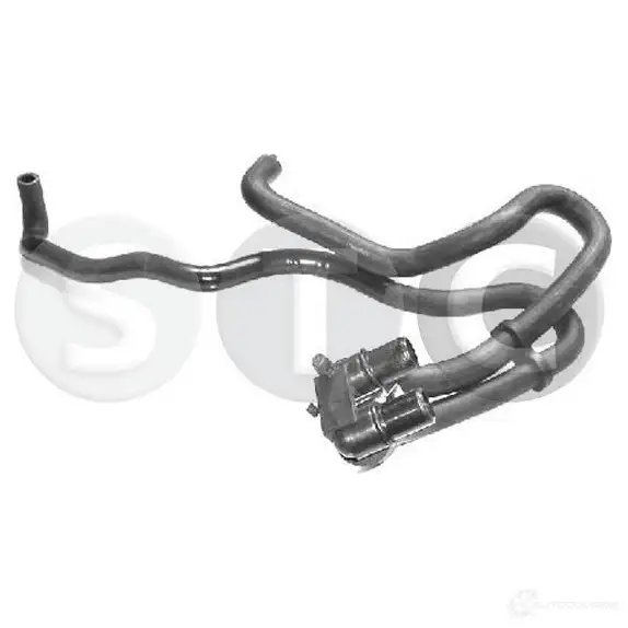 Патрубок печки, шланг теплообменника STC t408302 3806650 P8WRV 9