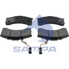 Тормозные колодки, дисковые, комплект SAMPA 1194500401 GIUIXBA 096.600 2901 1 изображение 0