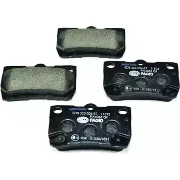 Тормозные колодки, дисковые, комплект HELLA PAGID 8DB 355 030-381 243 23 24324 1194513211 изображение 0