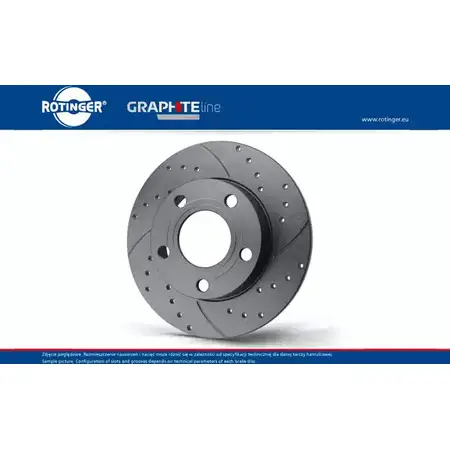 Тормозной диск ROTINGER 1711-GL /T5 1194549457 5UKDSV RT 1711-GL T5 изображение 0