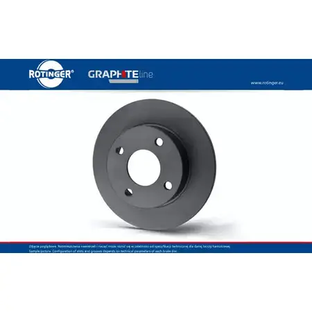 Тормозной диск ROTINGER 1194549596 IWBRDJ8 RT 1818-GL 1818 -GL изображение 0