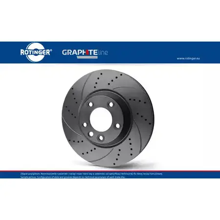 Тормозной диск ROTINGER 1194552269 R4UYKO 2711-GL/ T5 RT 2711-GL T5 изображение 0