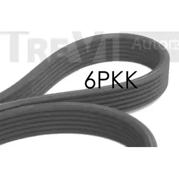 Приводной ремень, поликлиновой TREVI AUTOMOTIVE RPK6PKK132 0 6PKK1320 SK6PKK1320 1194564731 изображение 0