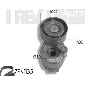 Поликлиновой ременный комплект TREVI AUTOMOTIVE 1194567686 KA87 8 RPK3554A/1 KA1040