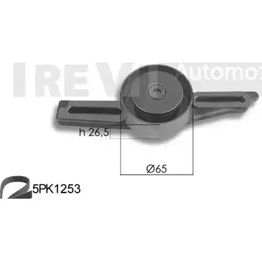 Поликлиновой ременный комплект TREVI AUTOMOTIVE RPK3563A KA62 1 KA1044 1194567698