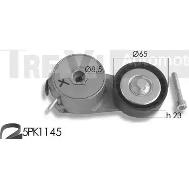 Поликлиновой ременный комплект TREVI AUTOMOTIVE KA1069 1194567781 KA65 6 RPK3593A изображение 0