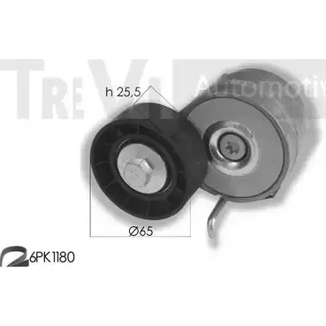 Поликлиновой ременный комплект TREVI AUTOMOTIVE RPK3594A 1194567786 KA1070 K A658