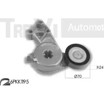 Поликлиновой ременный комплект TREVI AUTOMOTIVE RPK3604A/1 KA 671 KA1080 1194567823