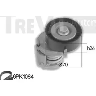 Поликлиновой ременный комплект TREVI AUTOMOTIVE KA67 2 KA1081 1194567828 RPK3605A