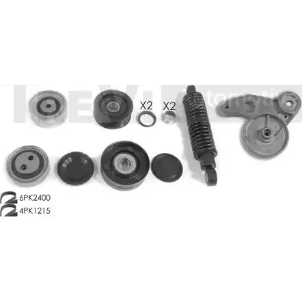 Поликлиновой ременный комплект TREVI AUTOMOTIVE KA 698 RPK3617A/2 1194567910 KA1101