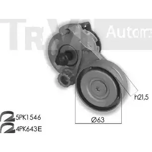 Поликлиновой ременный комплект TREVI AUTOMOTIVE KA1205 SK3746A RPK3746 A 1194568281 изображение 0