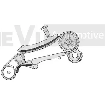 Комплект цепи ГРМ TREVI AUTOMOTIVE 1194568381 KC1004 RPK1 304C SK1304C