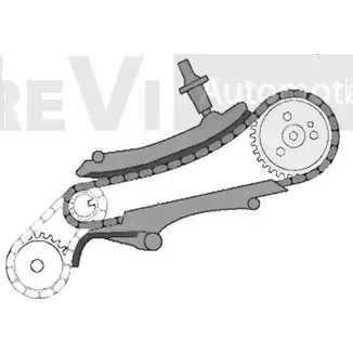 Комплект цепи ГРМ TREVI AUTOMOTIVE KC1015 SK1318C 1194568404 RPK131 8C