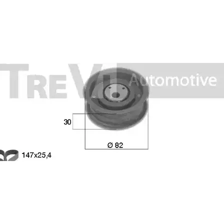 Комплект ремня ГРМ TREVI AUTOMOTIVE KD1036 320 5606 1194568756 KD140 изображение 0