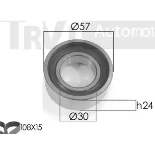 Комплект ремня ГРМ TREVI AUTOMOTIVE 097991 KD1048 1194568814 1987948924
