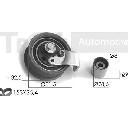 Комплект ремня ГРМ TREVI AUTOMOTIVE 097885/3 323 1285 1194568867 KD1057
