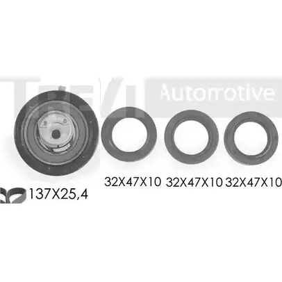 Комплект ремня ГРМ TREVI AUTOMOTIVE 1194569081 KD1092S SK3086DS1 RPK 3086DS1 изображение 0