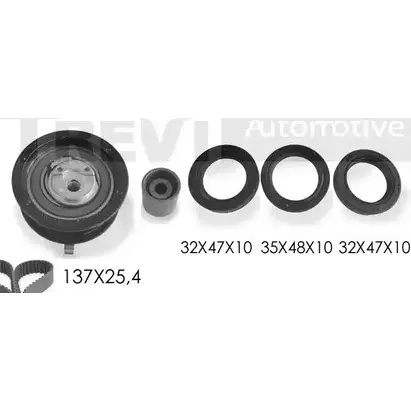 Комплект ремня ГРМ TREVI AUTOMOTIVE R PK3089DS 1194569113 SK3089DS KD1097S
