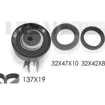 Комплект ремня ГРМ TREVI AUTOMOTIVE SK3146DS 1194569442 RPK3146D S KD1159S