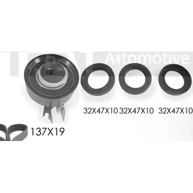 Комплект ремня ГРМ TREVI AUTOMOTIVE KD1159S1 RPK314 6DS1 1194569444 SK3146DS1 изображение 0