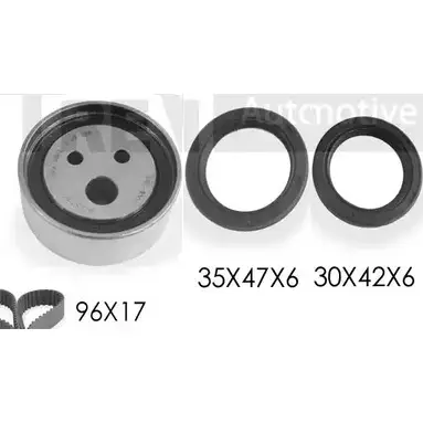 Комплект ремня ГРМ TREVI AUTOMOTIVE SK3154DS 1194569540 RPK315 4DS KD1171S изображение 0