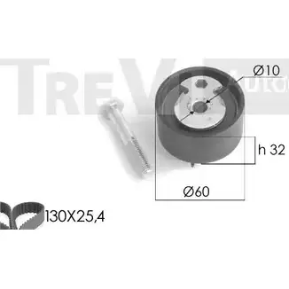 Комплект ремня ГРМ TREVI AUTOMOTIVE KD1201 1194569713 097339/6 1987948900 изображение 0