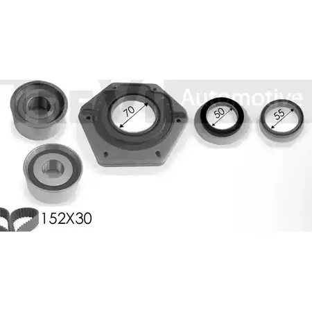 Комплект ремня ГРМ TREVI AUTOMOTIVE RPK3194 DS KD1216S SK3194DS 1194569828