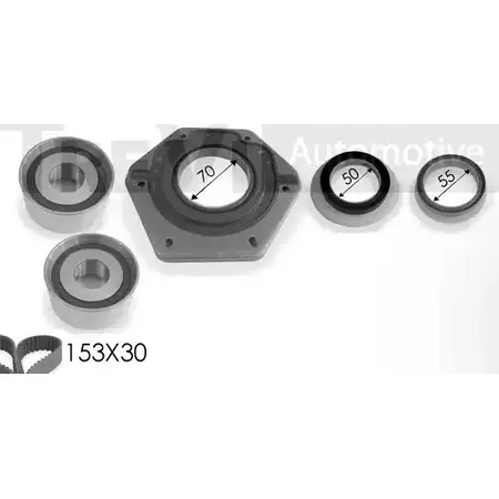 Комплект ремня ГРМ TREVI AUTOMOTIVE 1194569844 SK3196DS1 KD1218S RPK 3196DS1 изображение 0