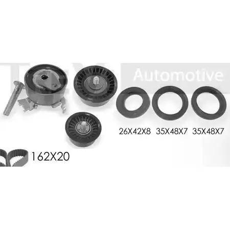 Комплект ремня ГРМ TREVI AUTOMOTIVE SK3197DS 1194569852 KD1219S RP K3197DS
