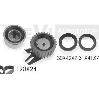 Комплект ремня ГРМ TREVI AUTOMOTIVE 1194569947 RPK3210D S KD1229S SK3210DS