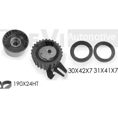 Комплект ремня ГРМ TREVI AUTOMOTIVE RP K3210D/2S KD1231S 1194569961 SK3210D/2S